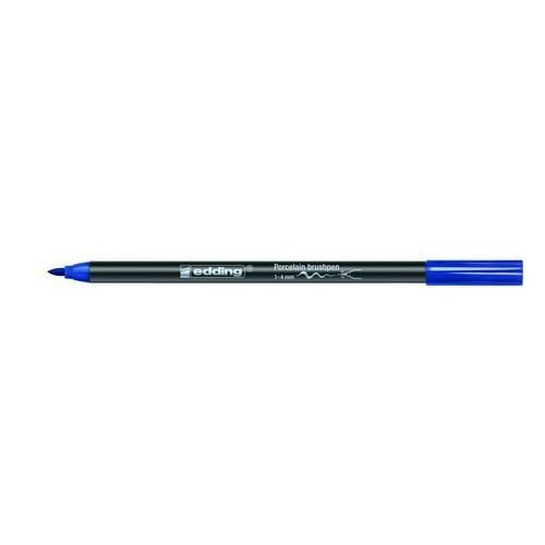 edding-4200 porselein brushpen blauw 1ST 1-4 mm (394200/0003)