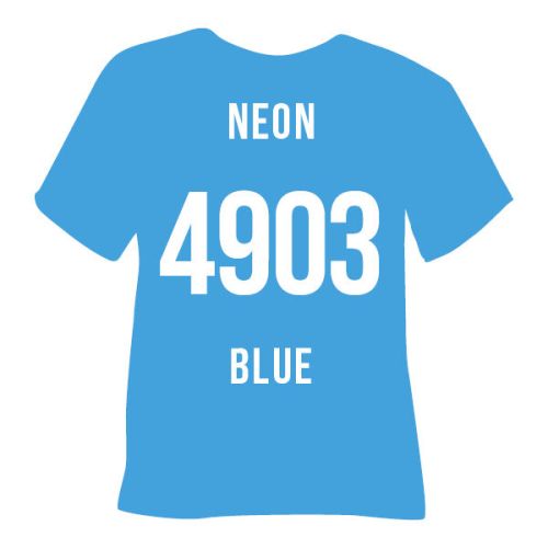 POLI-FLEX TURBO Flexfolie DIN A4 Neon-Blue (4903)