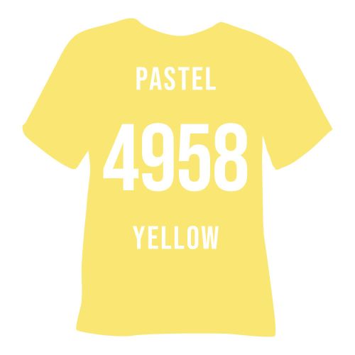 POLI-FLEX TURBO Flexfolie 14cm x 100cm Pastel-Yellow (4958)