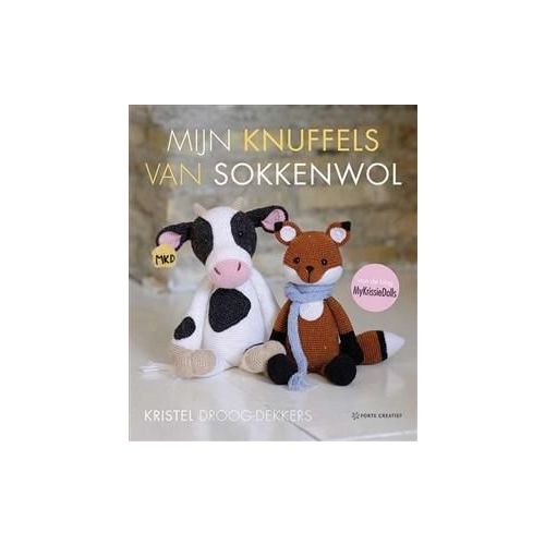 Forte Boek - Mijn knuffels van sokkenwol (NL) Kristel Droog-Dekkers (118871/1508) *