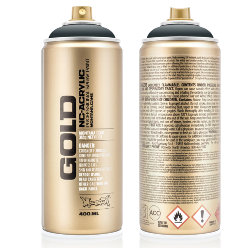 Montana Gold Spuitbus 400 ml Stealth (G7070) *