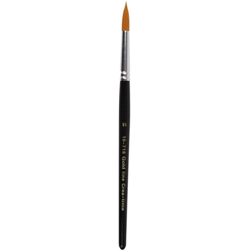 Gold Line Acryl Penseel Rond 18