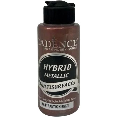 Cadence - Hybride Acrylverf - Metallic - Antique Red - 120 ml (HM-817)