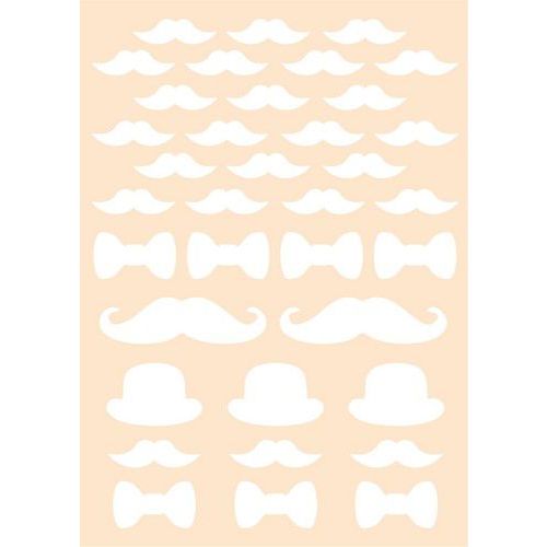 Joy! Crafts Polybesa stencil- Gentlemens Moustache 6002/0890 A6*