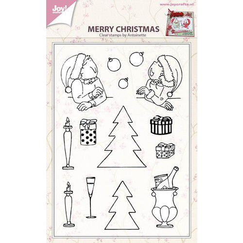 Joy! Crafts Stempel - Prettige kerstdagen by Antoinette (006410/0433)*
