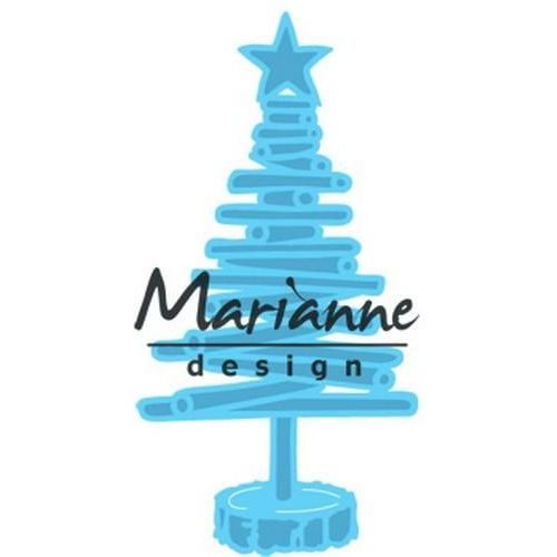 Marianne Design - Creatables - Tiny`s Kerstboom van hout (LR0492)*