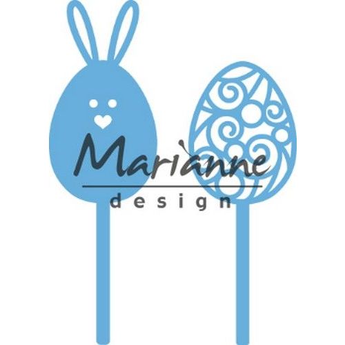 Marianne Design - Creatables - pins Pasen 25x80mm, 26x66mm (LR0590) (AFGEPRIJSD)