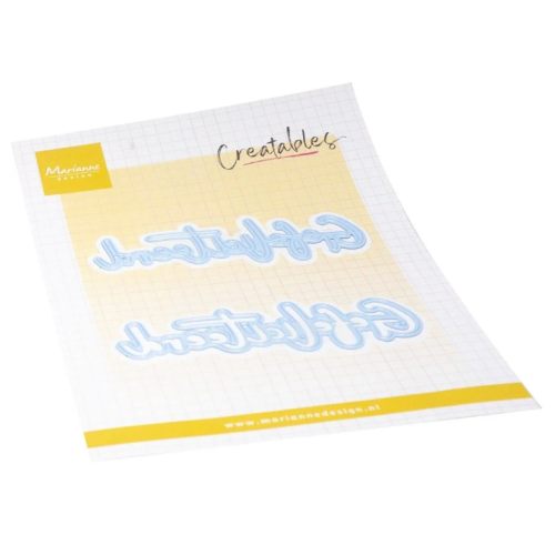 Marianne Design • Creatable Gefeliciteerd (LR0905) *