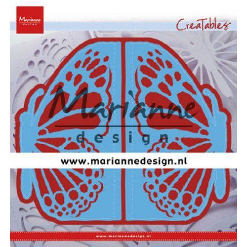 Marianne Design - Creatables folding die hek vlinder LR0638 73x135 mm (AFGEPRIJSD)