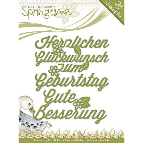 Die - Precious Marieke - Springtime - Wünsche (AFGEPRIJSD)