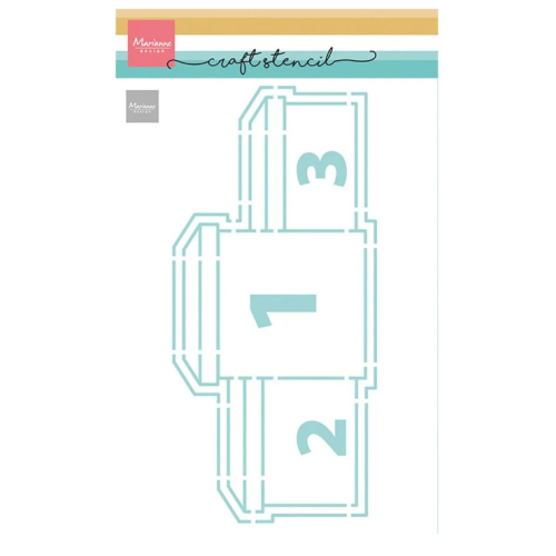 Marianne Design • Craft Stencil Winner's Podium (PS8186) *