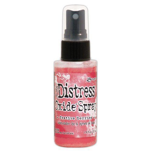 Ranger Distress Oxide Spray - Festive Berries Tim Holtz (11-19) (TSO67689)