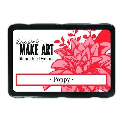 Ranger MAKE ART Dye Ink Pad Poppy - Wendy Vecchi 5,8x8,3cm (WVD62622)