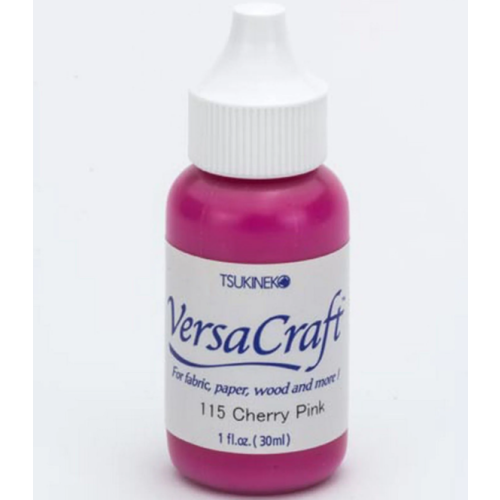 Tsukineko • VersaCraft Reinker Navulling Inkt Cherry Pink (RVK-115) *
