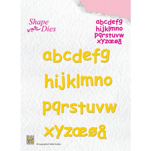 Shape Dies -Alphabet-2 - small (SD079) (AFGEPRIJSD)