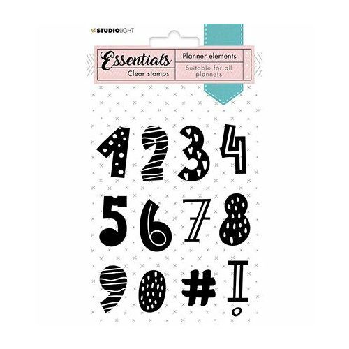 SL Clear Stamp Numbers Planner Essentials 105x148mm nr.05