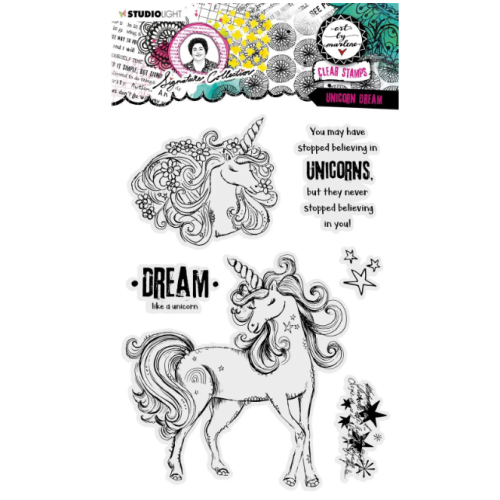 Studio Light • Signature Collection Clear Stamps Unicorn Dream (ABM-SI-STAMP404) *