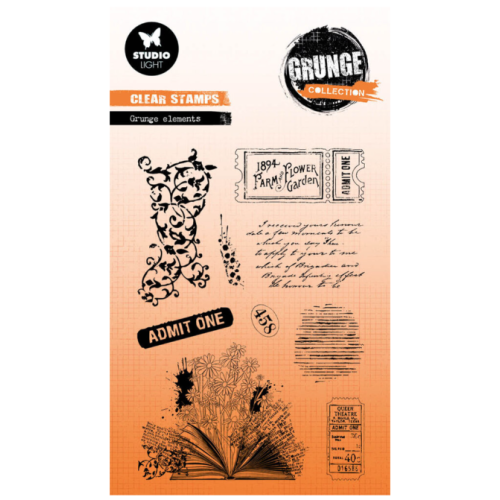 Grunge Elements Grunge Stamps (SL-GR-STAMP607) *