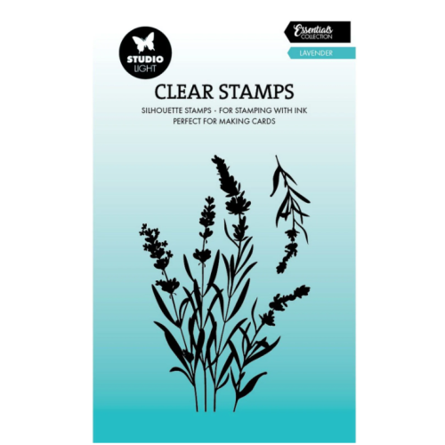 Studio Light • Essentials Clear Stamp Lavender - STAMP742 *
