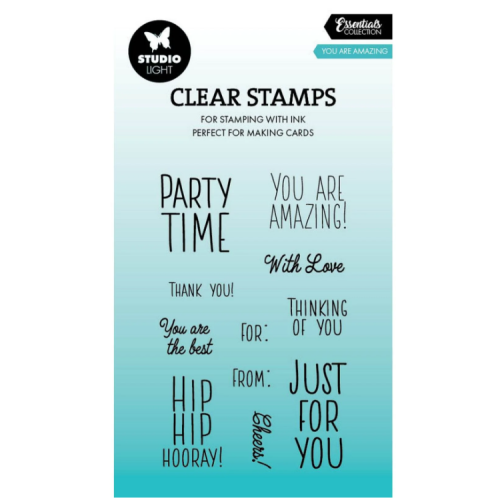 Studio Light • Essentials Clear Stamp You Are Amazing - STAMP809 *