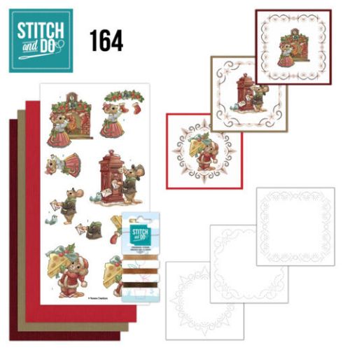 Stitch and Do 165 - Jeanine's Art - Christmas Cottage                    