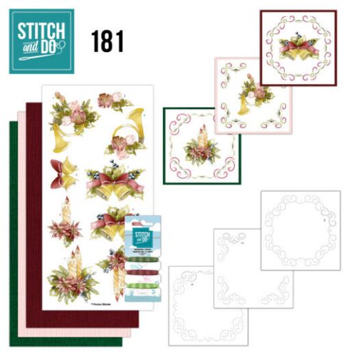 Stitch and Do 181 - Precious Marieke - Golden Christmas - Christmas Bells