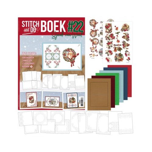 Stitch and do Book 22 Christmas Vibes (STDOBB022)