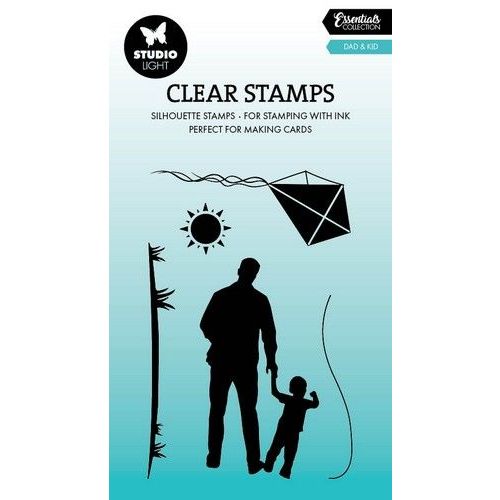 Studio Light Clear Stamp Dad & Kid Essentials nr.666 SL-ES-STAMP666 62x93mm (117018/0817) *