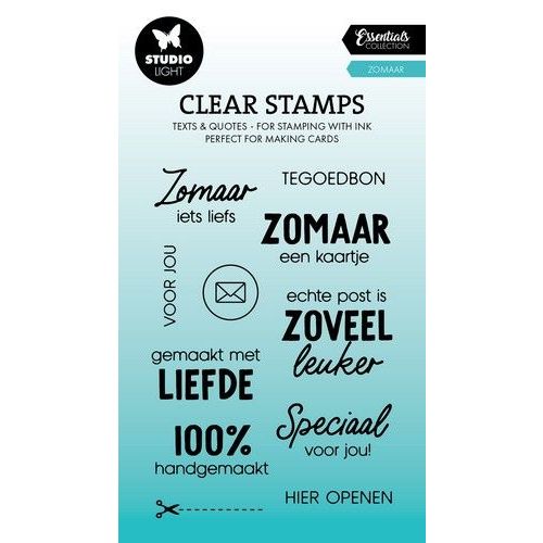 Studio Light Clear stamp Zomaar Essentials nr.643 SL-ES-STAMP643 105x74mm (117018/0794) *