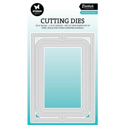 Studio Light Cutting dies Rectangle card shape Essent. nr.823 SL-ES-CD823 105x148mm (117018/0746) *