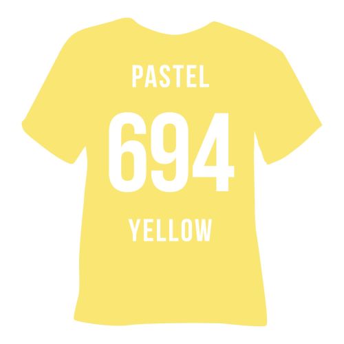 POLI-FLEX PREMIUM Flexfolie DIN A4 Pastel-Yellow (694)