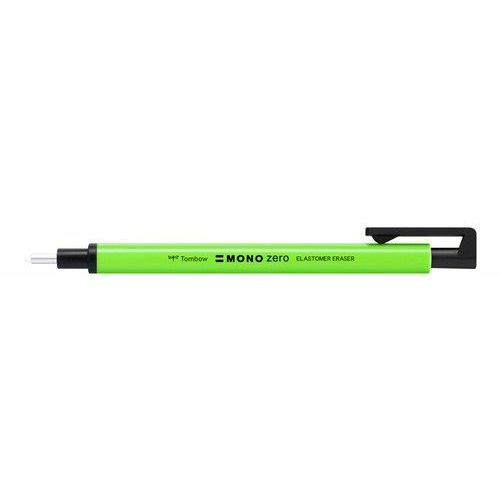 Tombow Precision eraser MONO zero navulb. rond neon green 2,3mm tip (EH-KUR63)