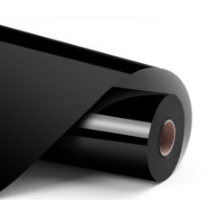 Permanent Adhesive Vinyl Glossy - Black - 30.5 x 180 cm (002180)