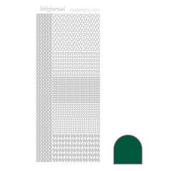 Hobbydots stickervel 004 - Green (Adhesive)