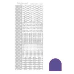 Hobbydots stickervel 004 - Purple (Mirror)