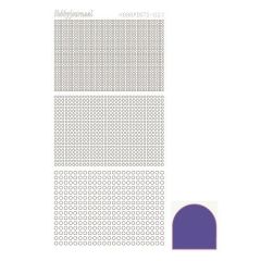 Hobbydots stickervel 007 - Purple (Mirror)