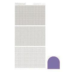 Hobbydots stickervel 007 - Violet (Mirror)