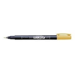 Tombow Brush pen Fudenosuke hard geel 19-WS-BH03 (380025/0103)