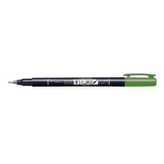 Tombow Brush pen Fudenosuke hard groen 19-WS-BH07 (380025/0107)