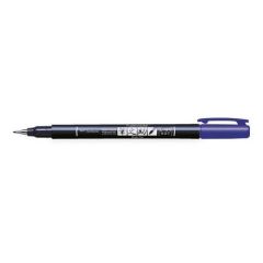 Tombow Brush pen Fudenosuke hard blauw 19-WS-BH15 (380025/0115)