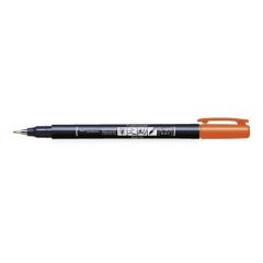 Tombow Brush pen Fudenosuke hard oranje 19-WS-BH28 (380025/0128)