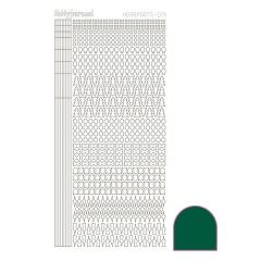 Hobbydots stickervel 015 - Green (Adhesive)