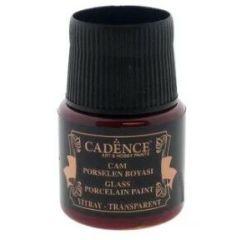 Cadence Glas & Porselein verf transparant oranje 45 ml (301306/0003) - OPRUIMING