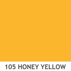 POLI-TAPE TUBITHERM Flockfolie  - A4 (20x30,5cm) - Honey Yellow (PLT105)