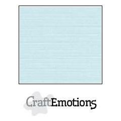 Linnenkarton CraftEmotions-A4-1060 (Babyblauw)