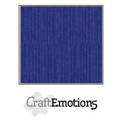 Linnenkarton CraftEmotions-Scrap-1100 (Saffierblauw)