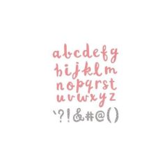 Sizzix Bigz XL Die - Apphabet (662967) (AFGEPRIJSD)