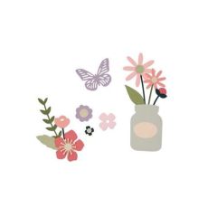 Sizzix Thinlits Die Set 17PK - Garden Florals 662514 My Life Handmade (662514)*