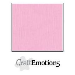 Linnenkarton CraftEmotions-Scrap-1165 (Roze)