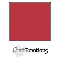 Linnenkarton CraftEmotions-A4-1210 (Kersen rood)